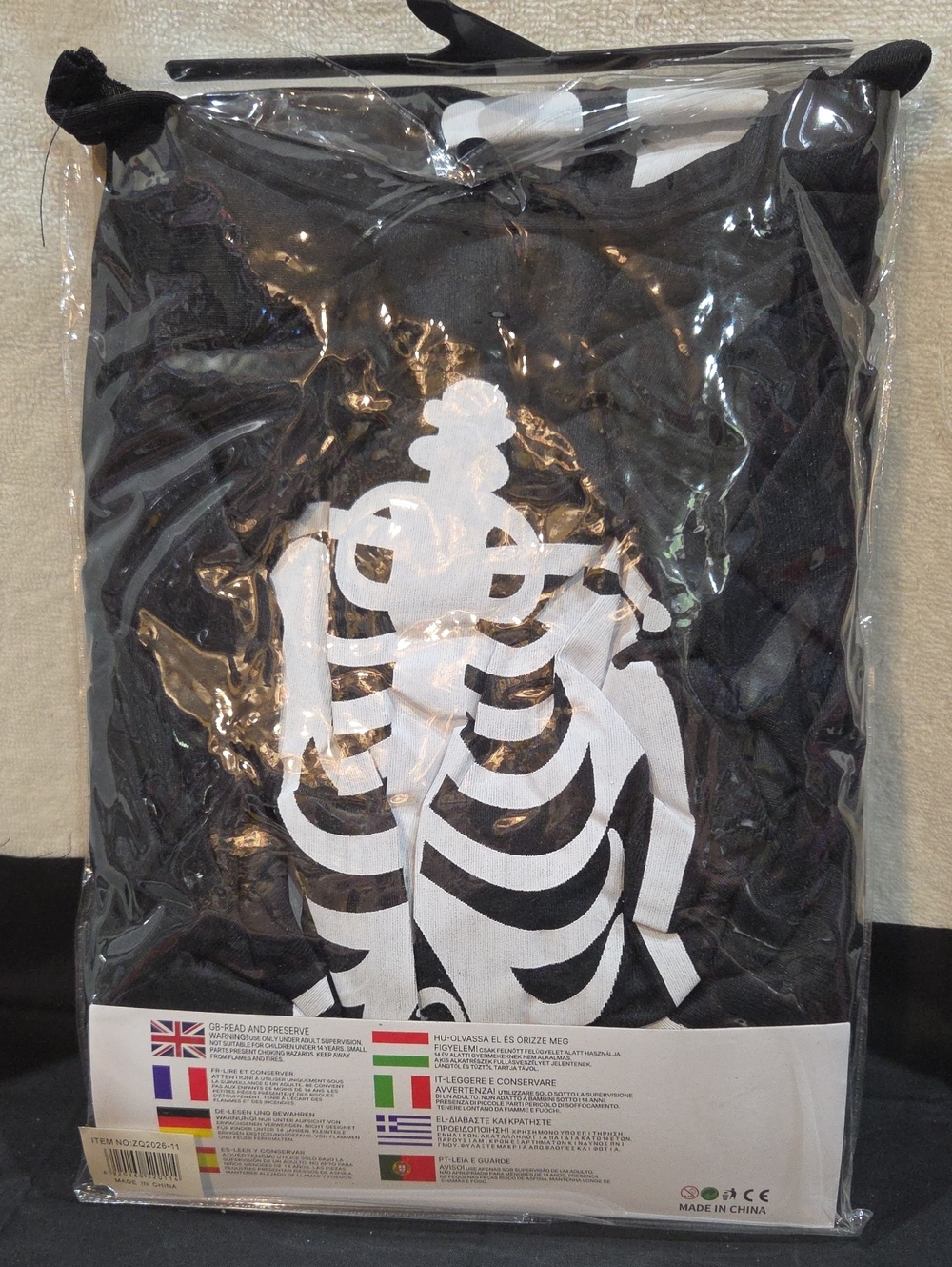SKELETON/GRIM REAPER ROBE - Picture 3 of 3